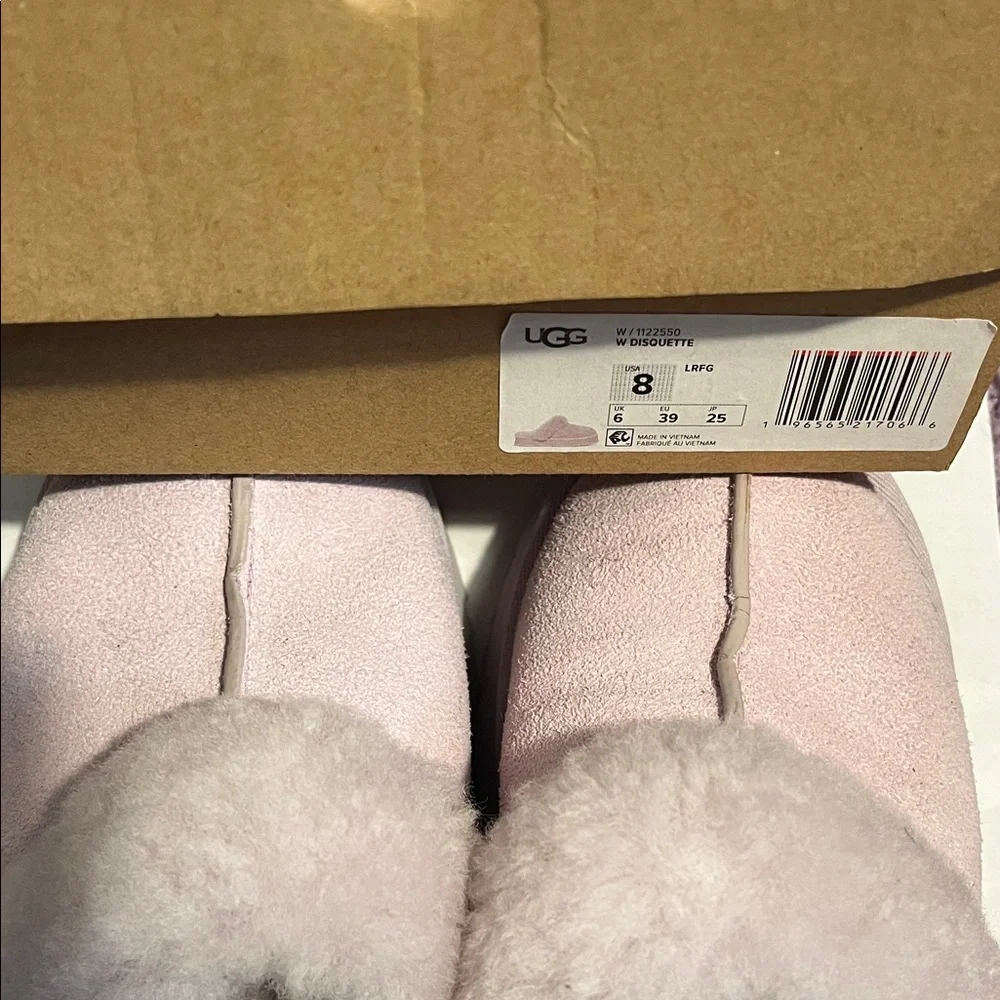 UGG Women's pastel purple Cozy Slippers - Picture 4 of 4